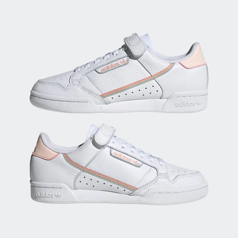Adidas Continental 80 Breakbeat Cloud White / Ambient Blush / Metal Grey (H05691)
