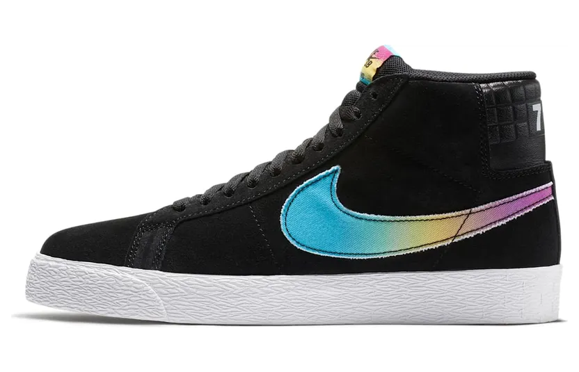Nike SB Blazer Zoom Mid Lance Mountain 70s Black