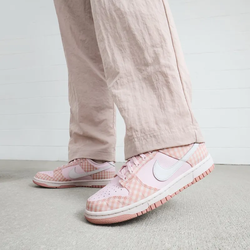 Nike Dunk Low Pearl Pink Gingham (FB9881-600)
