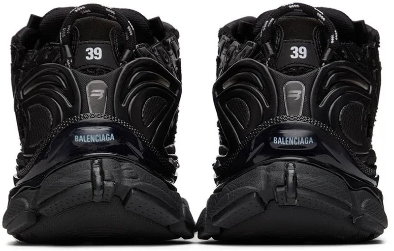 Balenciaga Black Monocolor Runner (656063 W3RA1)