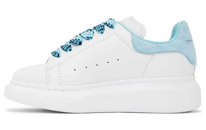 Alexander McQueen Kids White & Blue Oversized 8973 Whi/Aquam./Bo./ (587691WIAHR) (3)