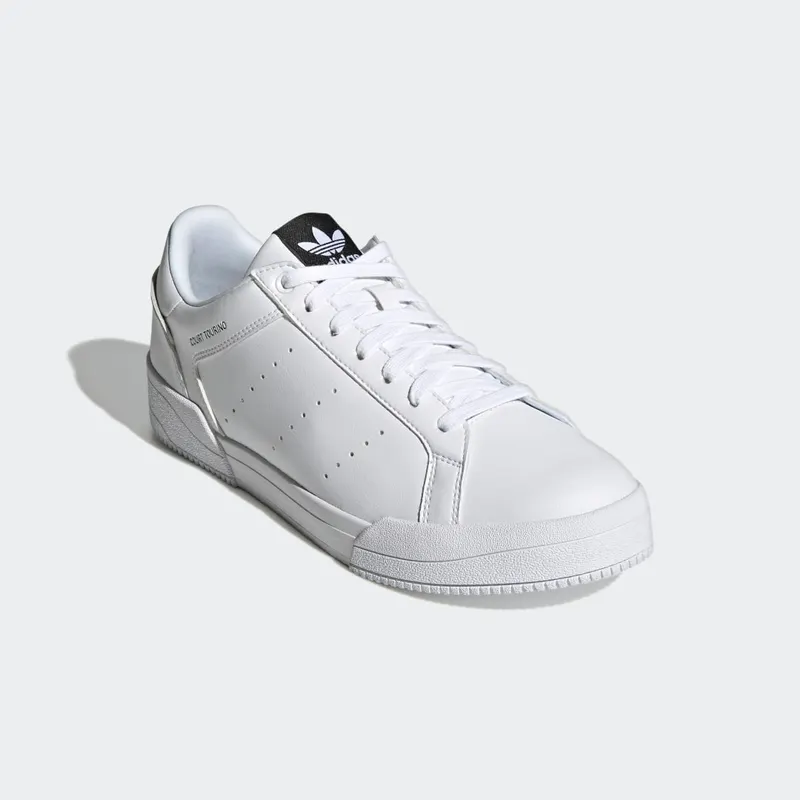 Adidas Court Tourino Cloud White / Cloud White / Core Black (H02177)