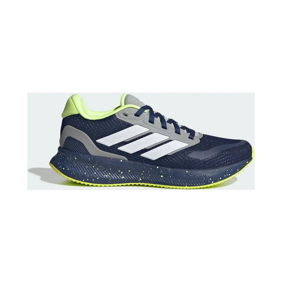 adidas Runfalcon 5 Dark Blue Cloud White Mgh Solid Grey (JQ4485)