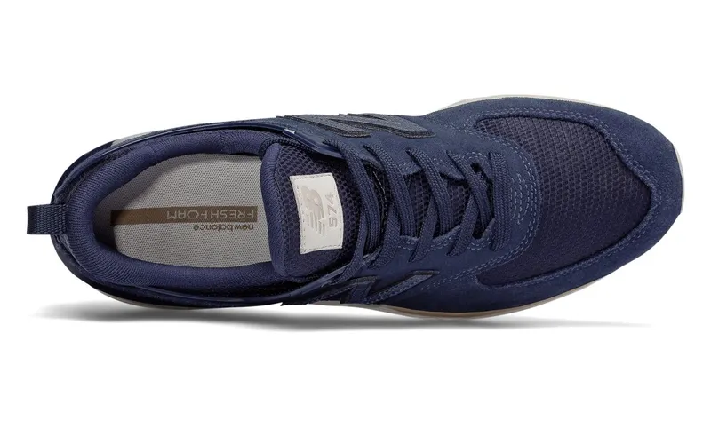 New Balance 574 Navy White Tan (MS574FSL)