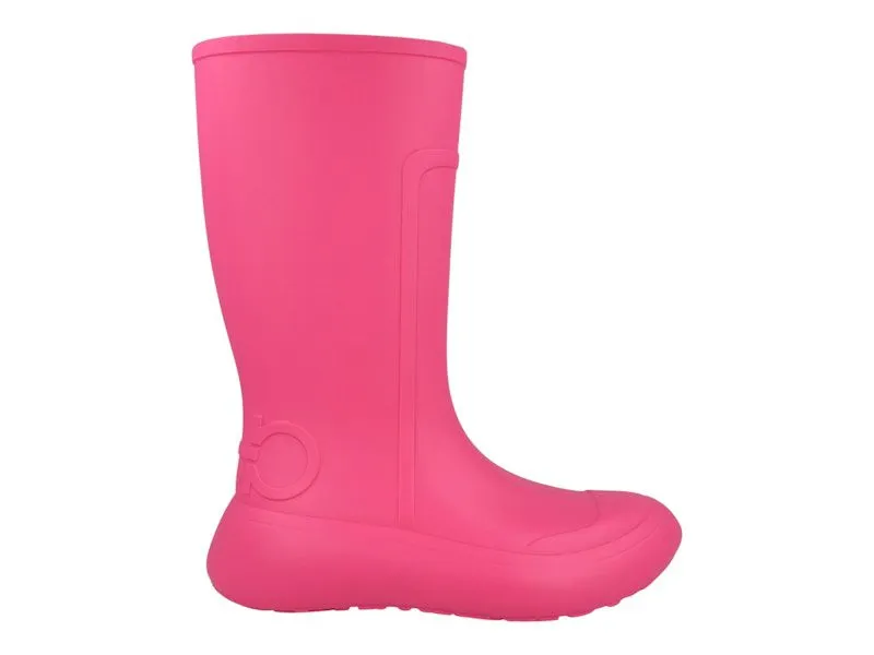 Ferragamo Gancini Logo Rain Boots Purple (01D315-999040-M)