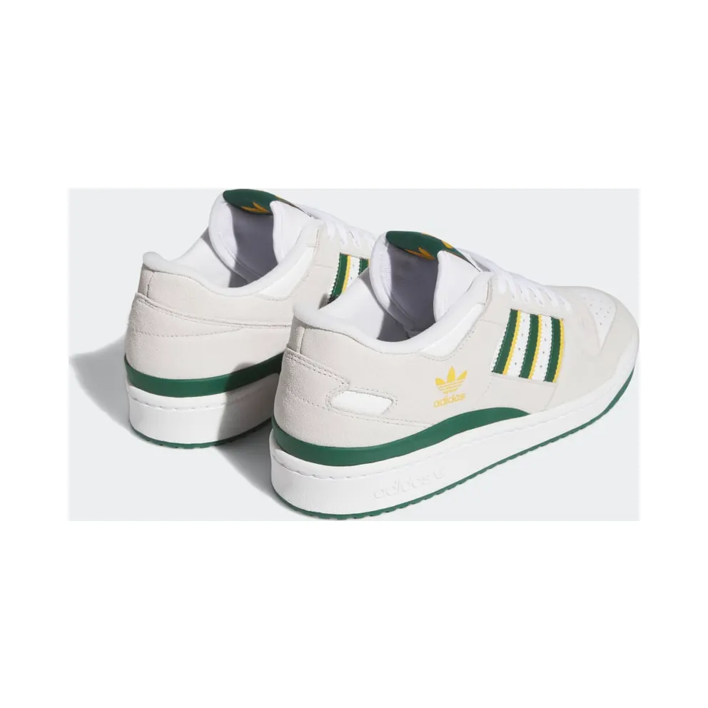 Adidas Forum 84 Low ADV Crystal White / Dark Green / Preloved Yellow (IG7583)