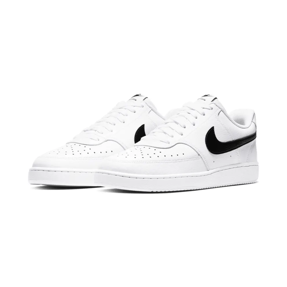 Nike Court Vision Low White Black White/White/Black (CD5463-101)