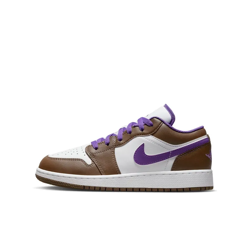 Air Jordan 1 Low GS “Palomino / Wild Berry” (553560-215)