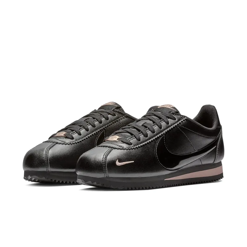 Nike Classic Cortez Black Rose Gold (W) Black/Black-Rose Gold (905614-010)