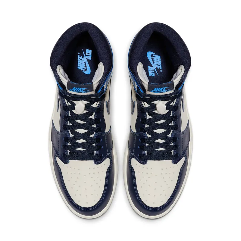 Air Jordan Nike AJ I 1 Retro High OG ‘Obsidian’ (2019) (555088-140)