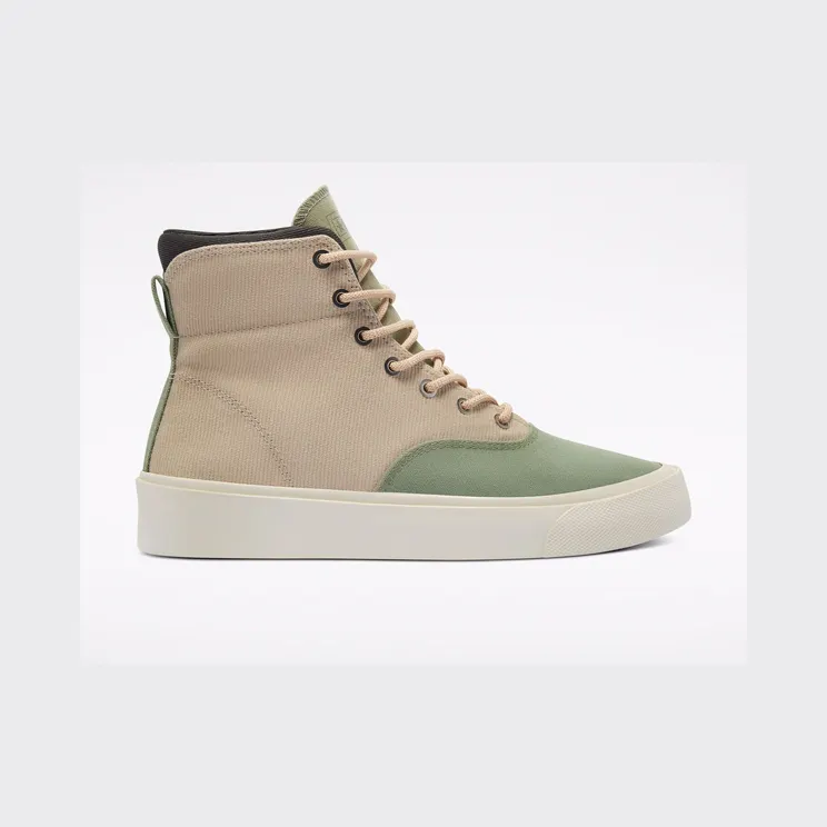 Converse Skid Grip High ‘Safari Oil Green’ Safari/Biscotti/Oil Green (169640C)