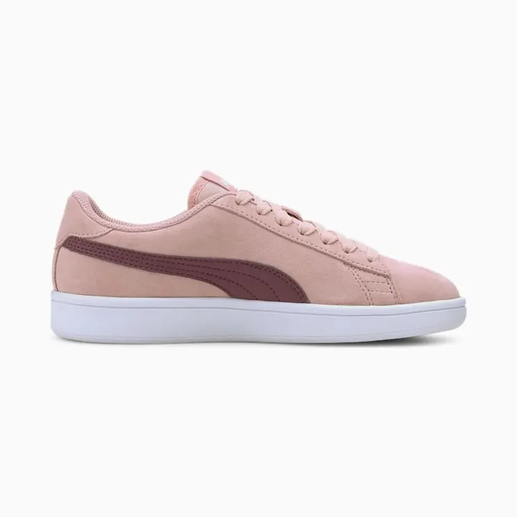 Puma Smash v2 Suede Jr Pink/Red (36517625)