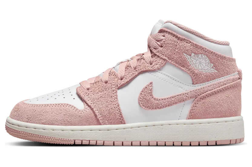 Air Jordan 1 Mid SE GS “LEGEND PINK” (FN7432-161)