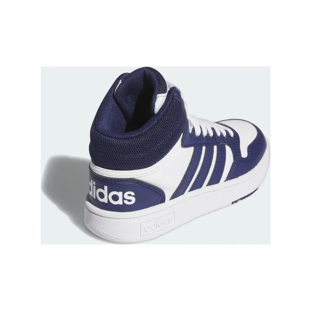 Adidas Hoops Mid Cloud White / Dark Blue / Dark Blue (IG3717)