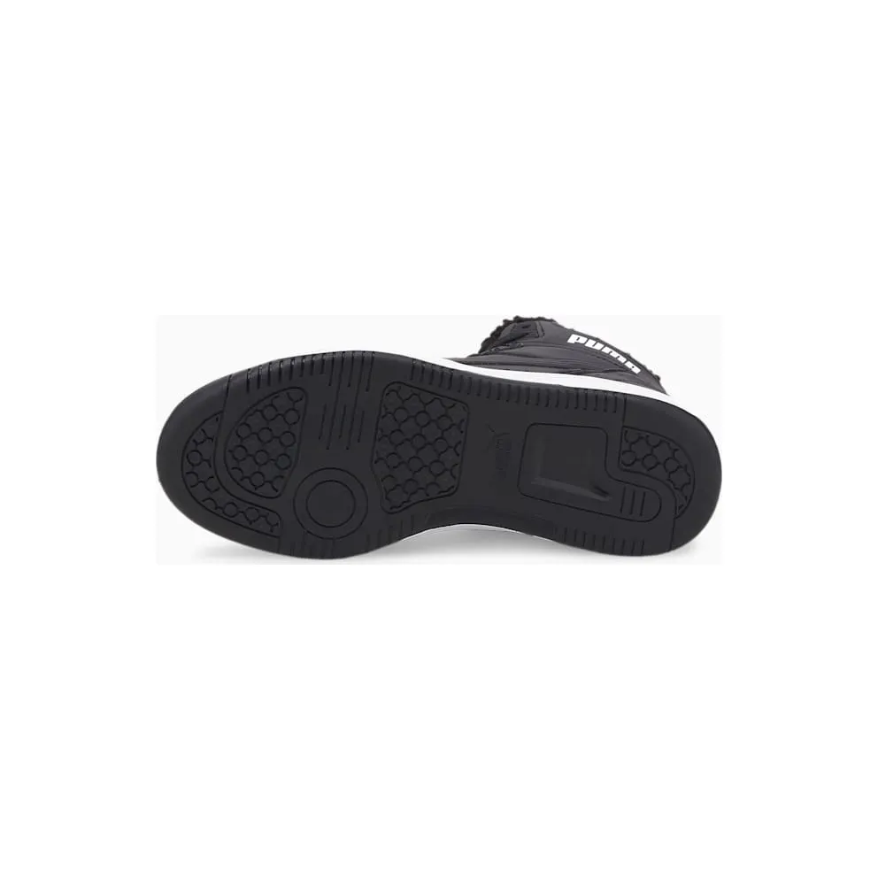 Puma Rebound Joy Fur White/Black (375477-01)