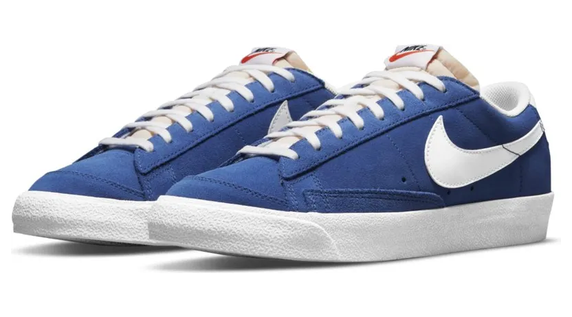 Nike Blazer Low ’77 Suede Tm Royal / White / Tm Royal / White (DA7254-401)