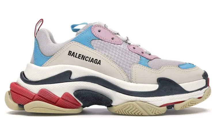 Balenciaga Triple S White Blue (W)