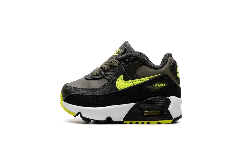 Nike Air Max 90 LTR TD “Medium Olive/Volt-Black” (DV3609-200)
