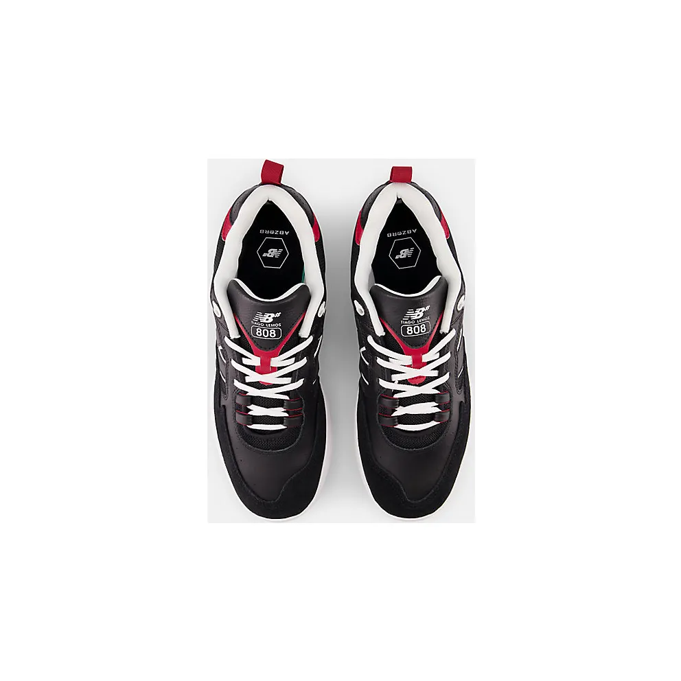 New Balance Numeric 808 Tiago Lemos Black Red (NM808BRD)
