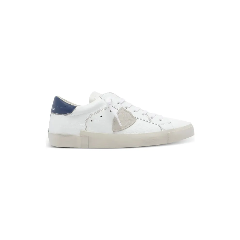 Philippe Model Prsx Logo Leather “White” (PRLU VZ03)