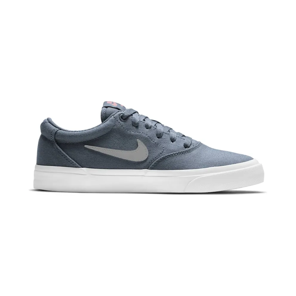 Nike SB Charge Canvas Blue “Obsidian Mist / Black / Metallic Silver” (CN5269-401)