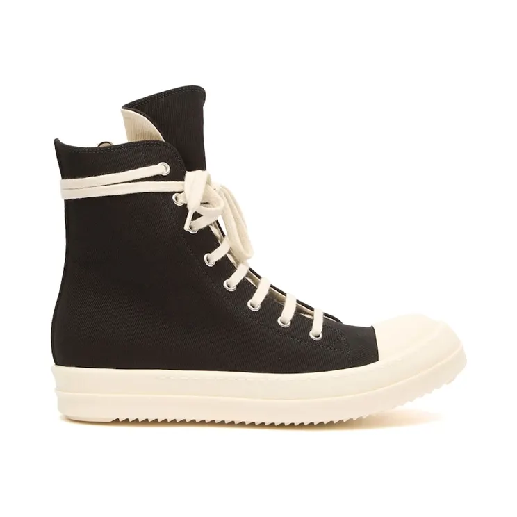 Rick Owens DRKSHDW Denim Sneaks Black Milk (DS01F4800-DO-911)