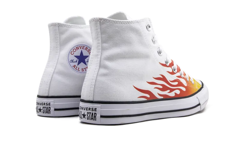 Converse CTAS HI “Archive Print – White Flame” (166257F)