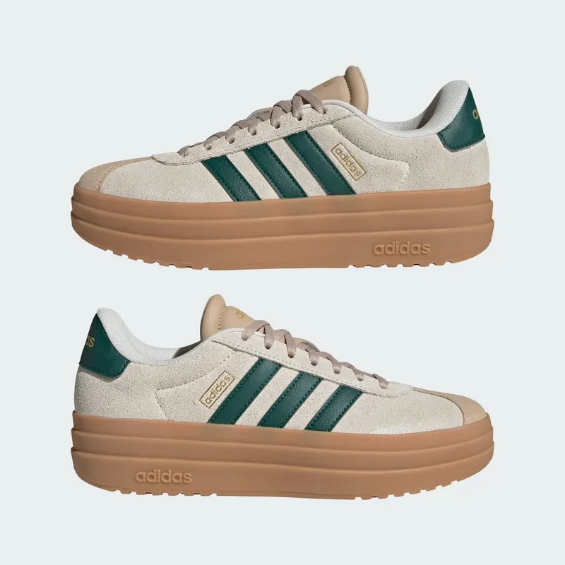 Adidas VL Court Bold Cream White / Collegiate Green / Magic Beige (KJ6810)