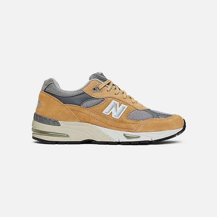 New Balance 991 MiUK Tan Grey Dark Grey (M991TGG)