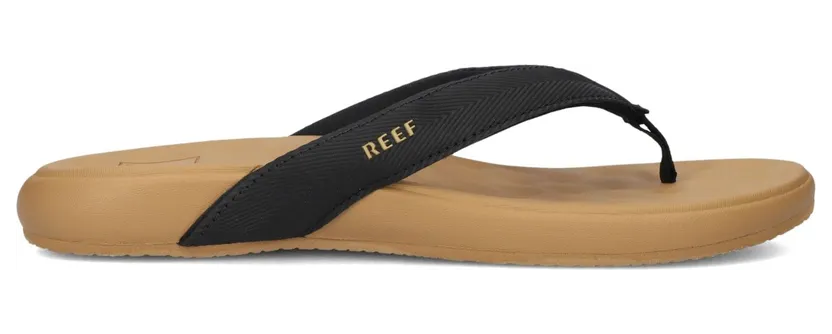 Reef Slippers Cushion Melody CJ8132 Zwart / Bruin (CJ8132)