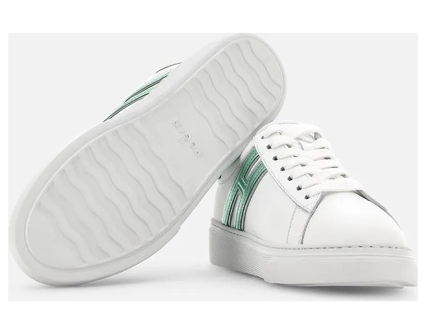 Sneakers Hogan H365 Green White (HXW3650J310RMW0RUO) (4)