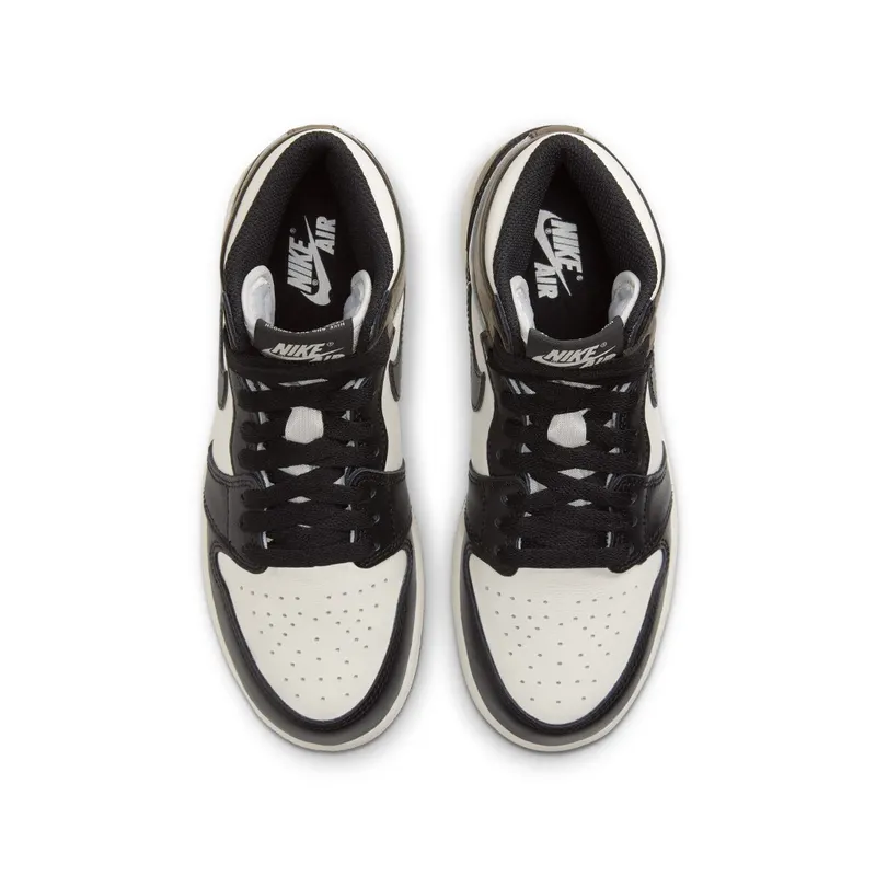 Jordan 1 Retro High Dark Mocha (GS) Sail/Dark Mocha-Black-Black (575441-105)