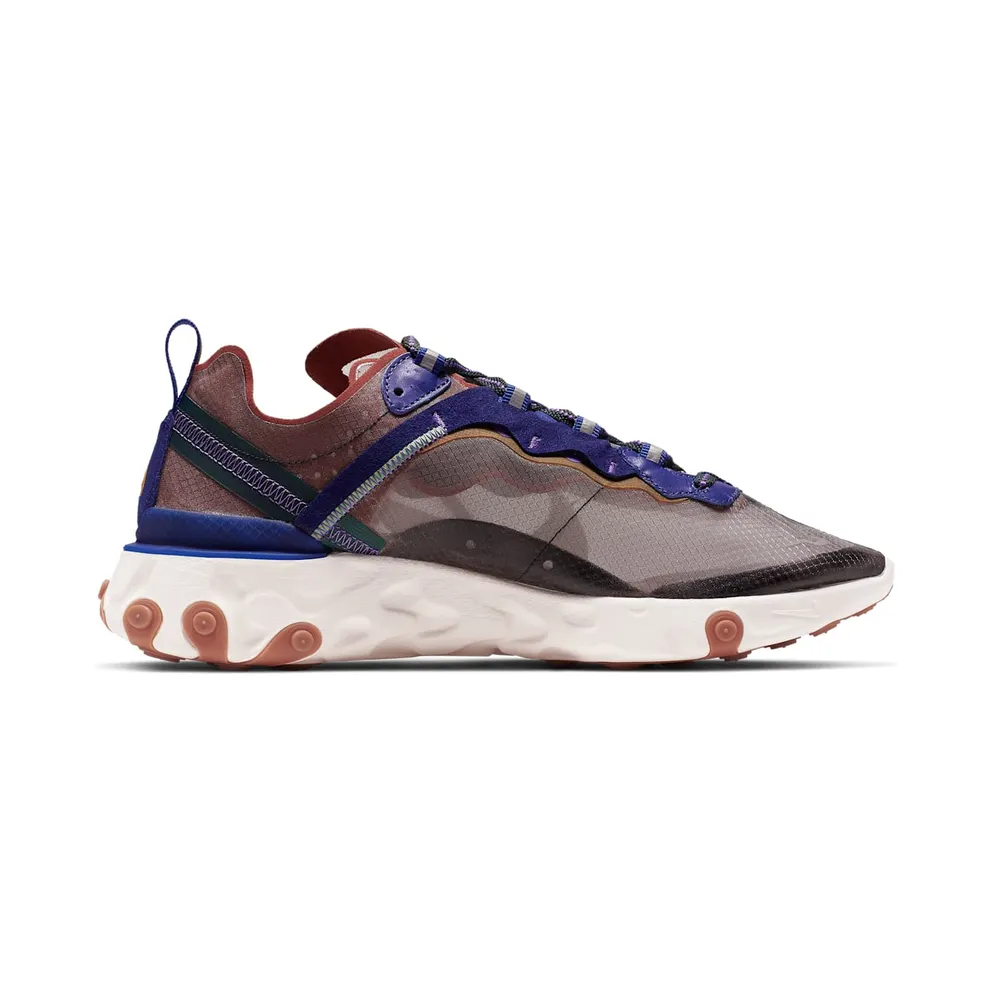 Nike React Element 87 Dusty Peach Dusty Peach/Atmosphere Grey-Deep Royal Blue-Lucid Green-Amarillo-Hyper Grape (AQ1090-200)