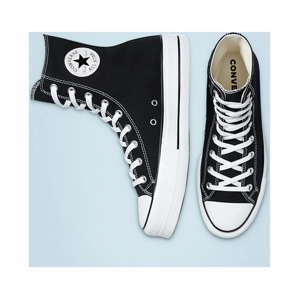 Converse Platform Chuck Taylor All Star High Top Black/white/black (170522C)