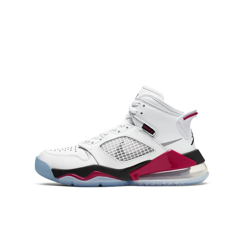 Jordan Mars 270 White Fire Red (GS) White/Reflect Silver-Fire Red-Black (BQ6508-100)