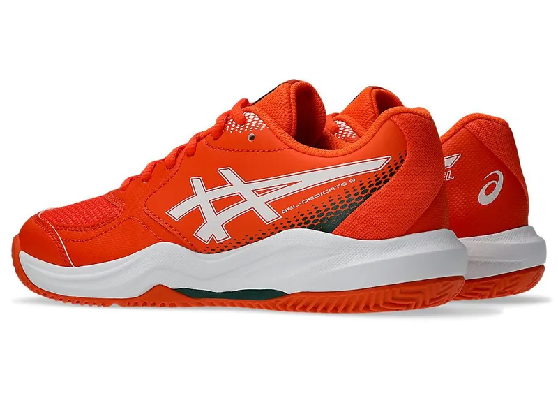 ASICS GEL-DEDICATE 9 PADEL GS “Energy Orange / White” (1044A086-800)