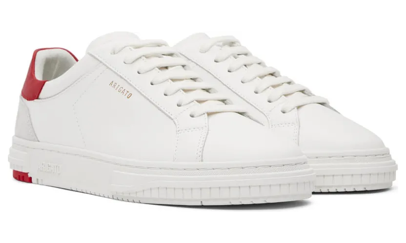 Axel Arigato White & Red Atlas Sneakers (F0522001) (4)