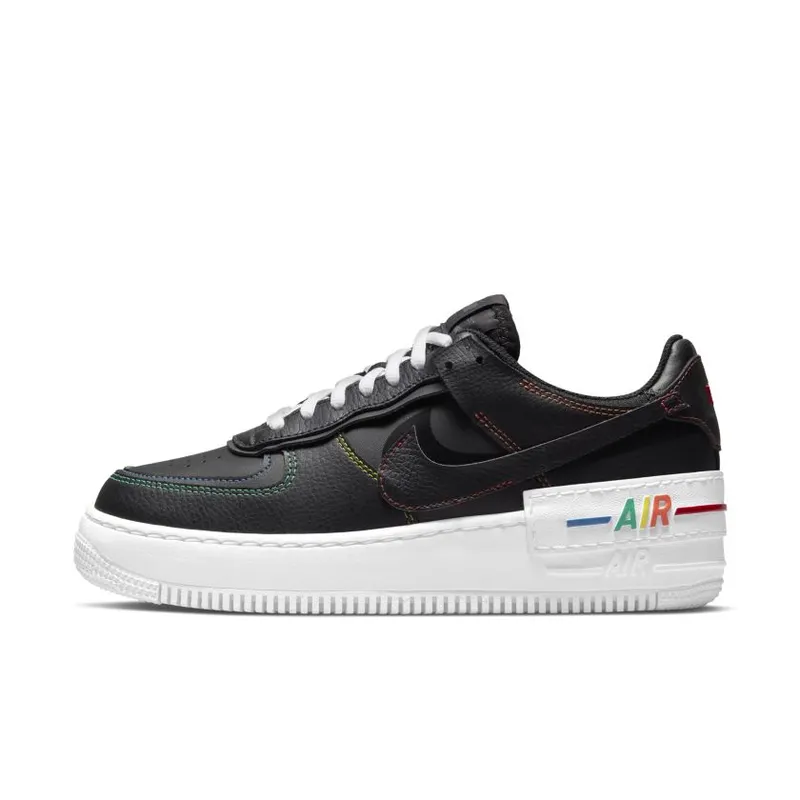Nike Air Force 1 Low Shadow Black Opti Yellow (W) (DJ5998-001)