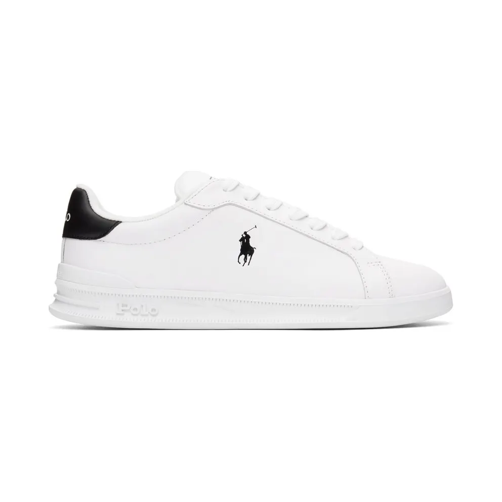 Ralph Lauren White Heritage Court II WHITE/BLACK PP (809829824005)