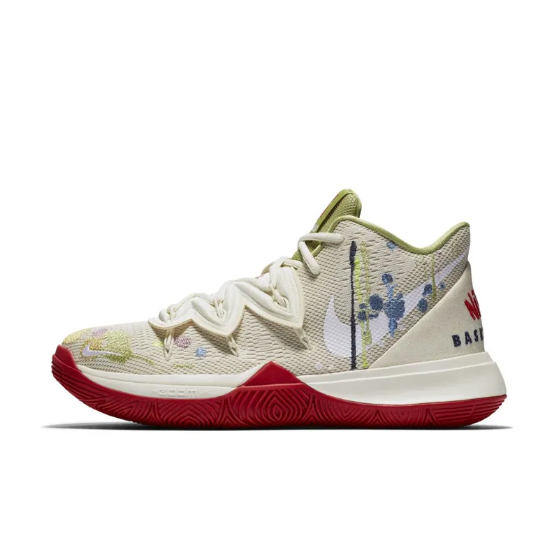 Nike Kyrie 5 Bandulu Light Bone/Green-Red (CK5837-100)