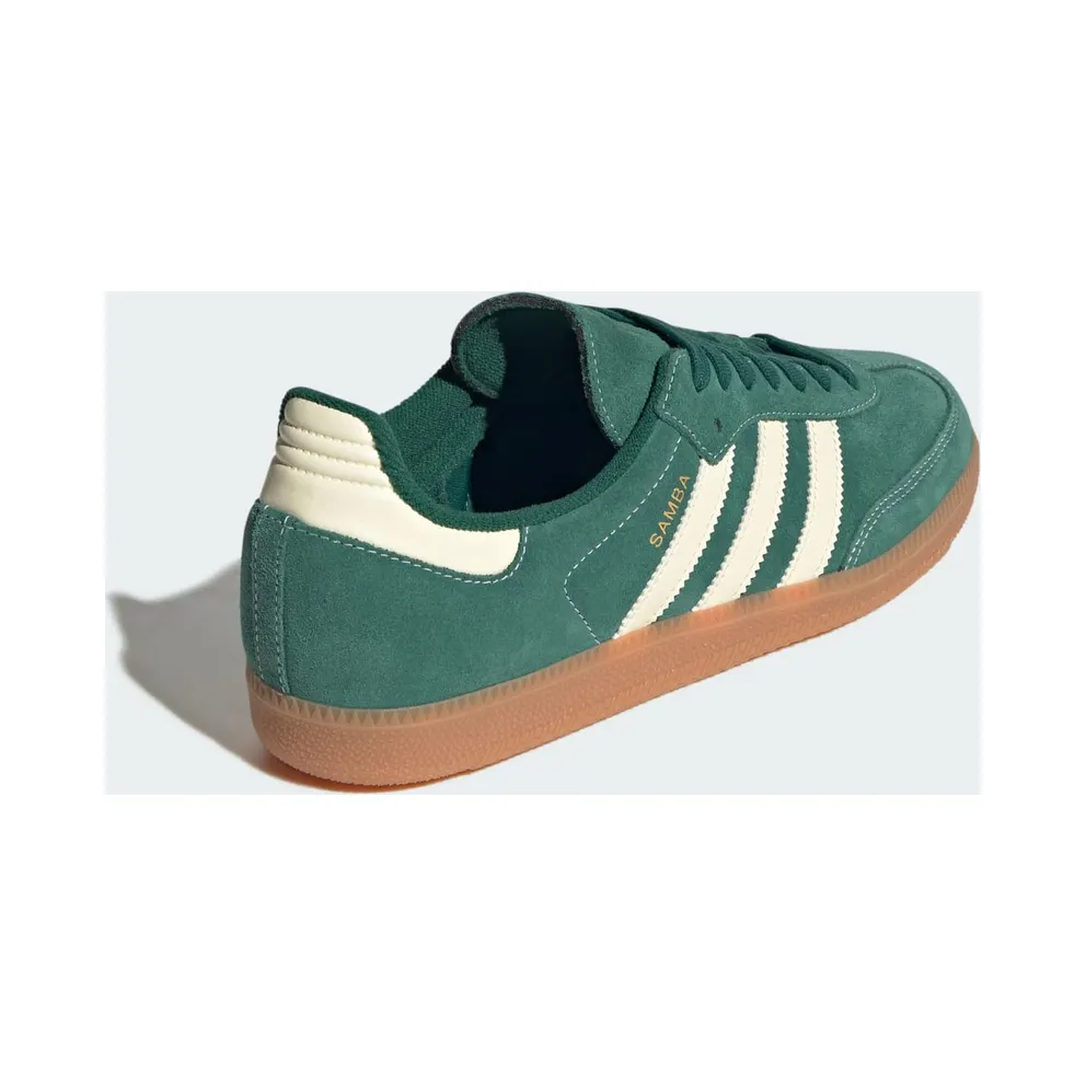 Adidas SAMBA OG Shoes Collegiate Green / Warm Vanilla / Gum (KK2274)