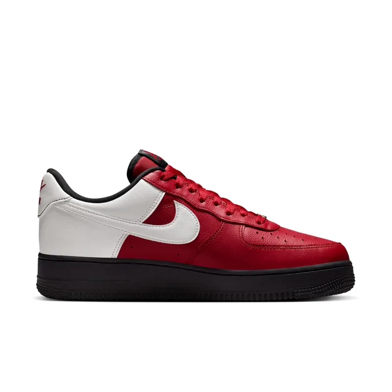 Nike Air Force 1 Low ’07 LV8 “Gym Red Summit White Black” (IB6847-600)