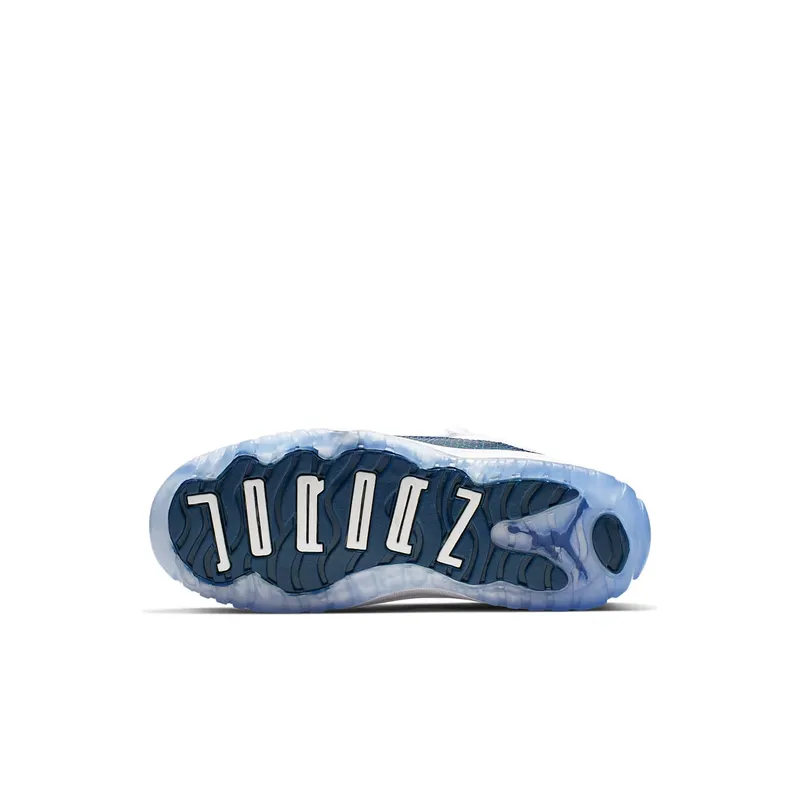 Jordan 11 Retro Low Snake Navy 2019 (PS) White/Black-Navy (CD6848-102)