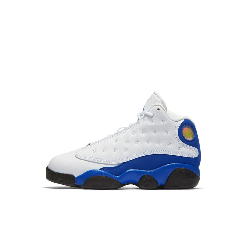 Jordan 13 Retro White Hyper Royal Black (PS) White/Hyper Royal-Black (414575-117)