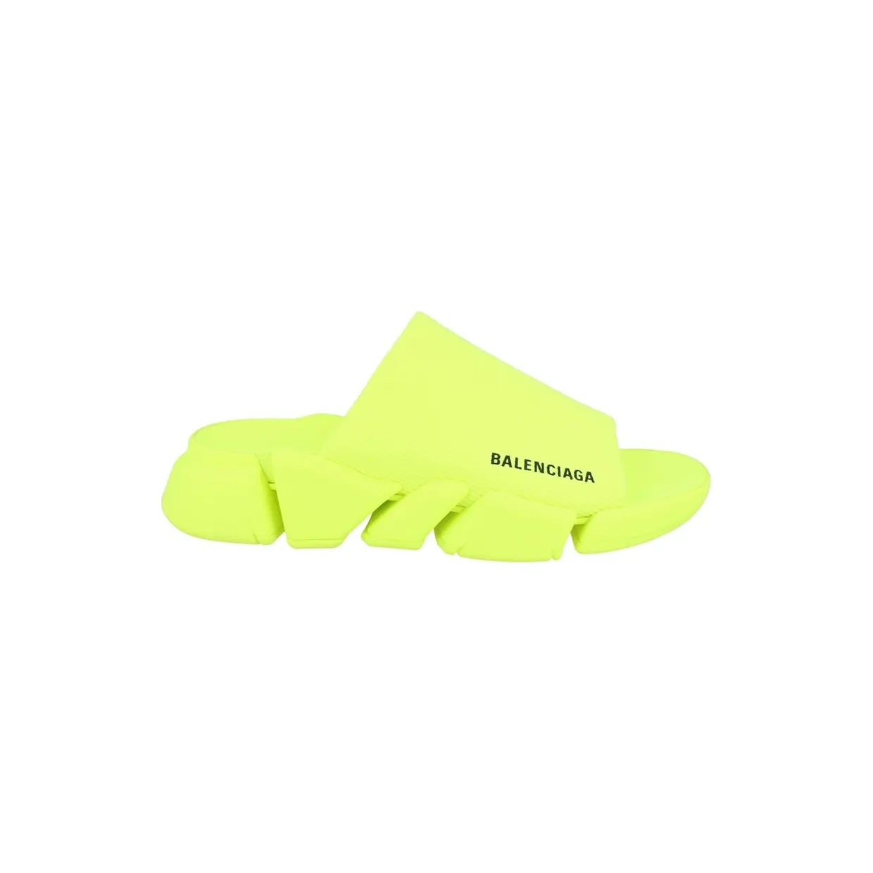 Balenciaga Speed 2.0 Slides Fluorescent Yellow (711453 W2DBH 7071)