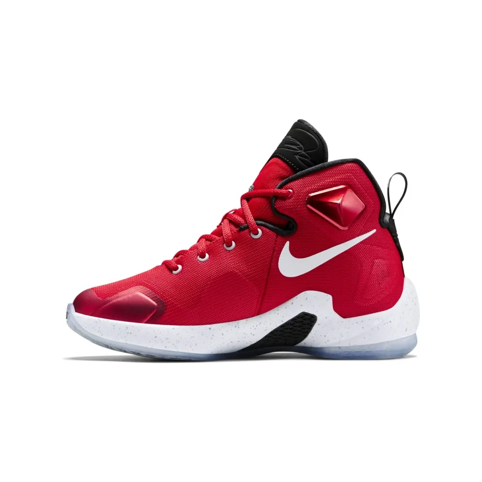 Nike LeBron 13 Away (GS) University Red/White-Black-Laser Orange (808709-610)