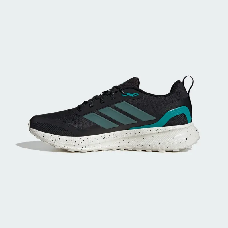 Adidas Runfalcon 5 TR Running Shoes Core Black / Preloved Teal / Pure Teal (JP7626)
