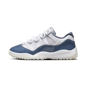 Air Jordan 11 Retro Low PS “White / Diffused Blue / Football Grey / Midnight Navy” (FV5116-104)
