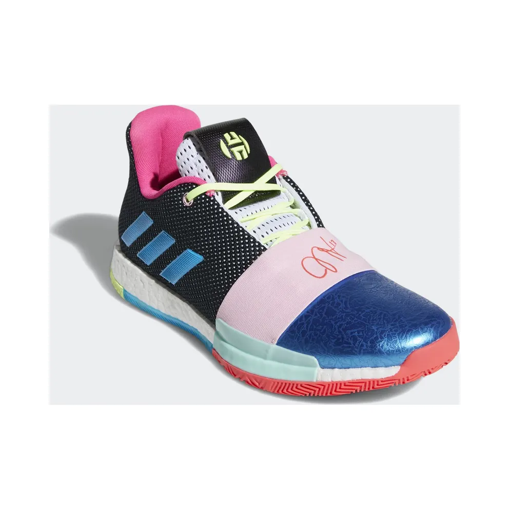 adidas Harden Vol. 3 Different Breed Core Black/Cloud White/Shock Pink (EE9370)