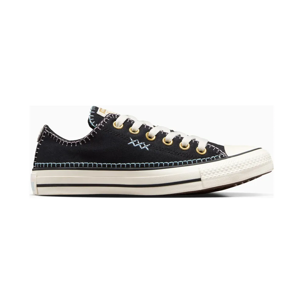 Converse Chuck Taylor All Star Crafted Stitching Black/true Sky/egret – “Black” (A07546C)